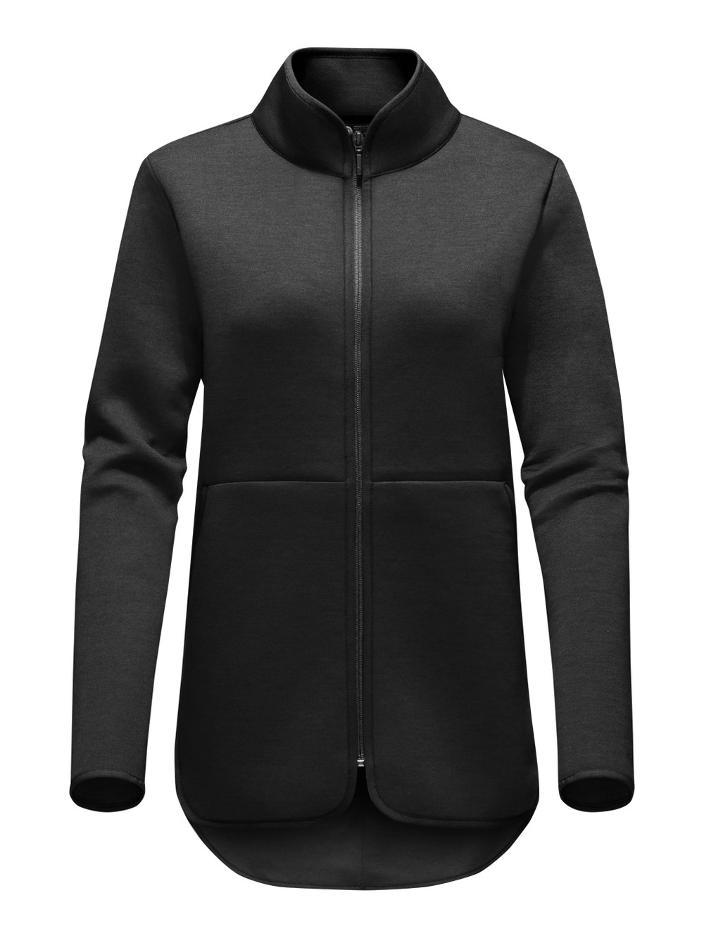 The North Face Women's Thermal 3D Full-Zip Jacket Black with Grey Trim Size XS